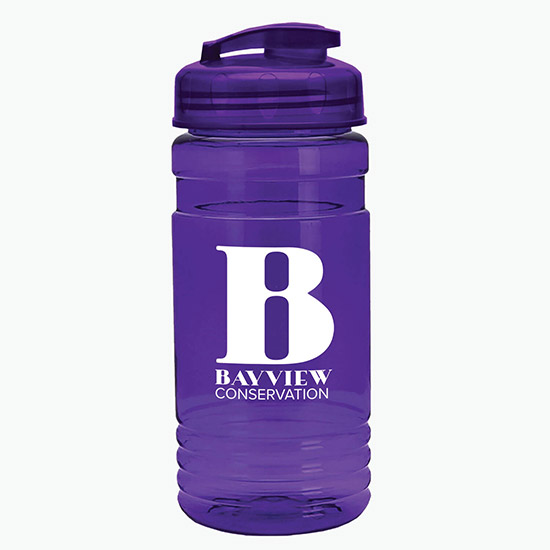 20 oz UpCycle Water Bottle with Flip Lid