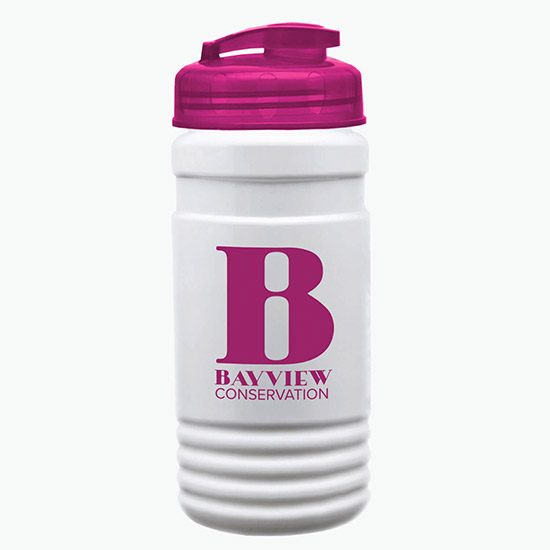 20 oz UpCycle Water Bottle with Flip Lid