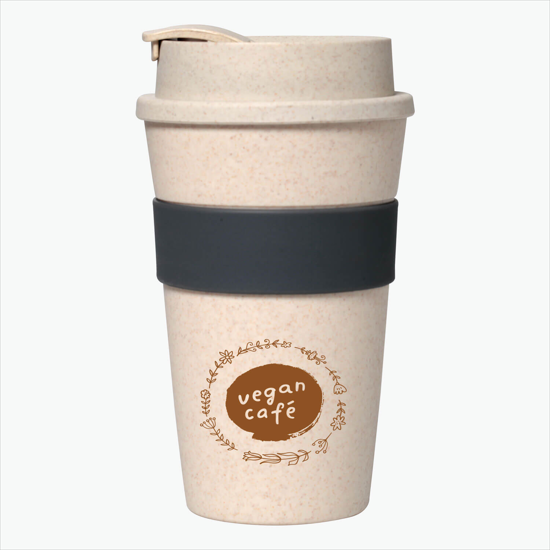 16 oz Eco Wheat Travel Tumbler - 24-Hour Production