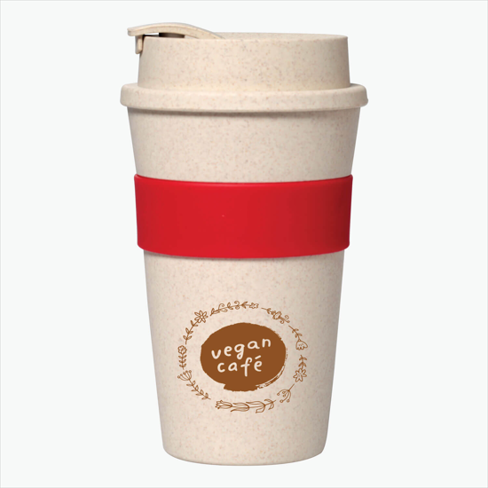 16 oz Eco Wheat Travel Tumbler - 24-Hour Production