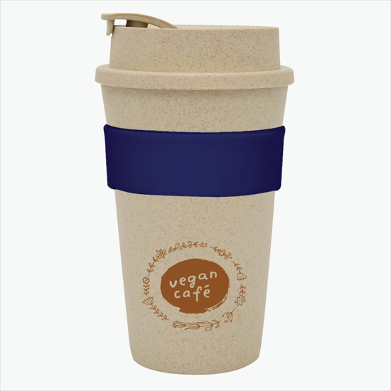16 oz Eco Wheat Travel Tumbler - 24-Hour Production