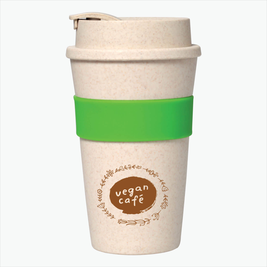 16 oz Eco Wheat Travel Tumbler