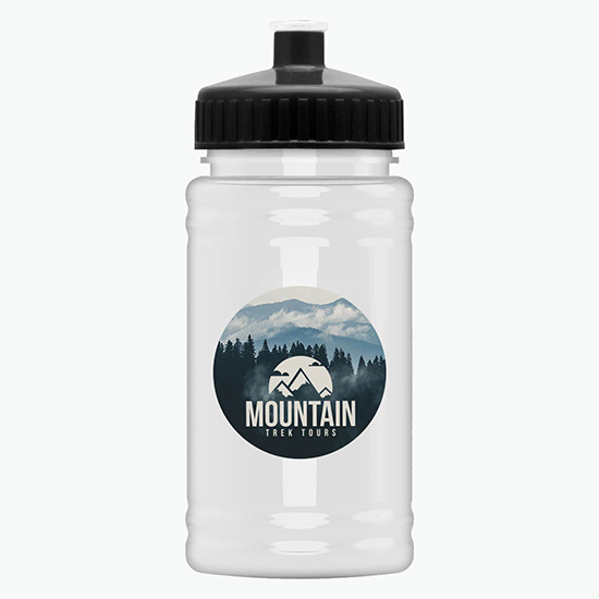 16 oz UpCycle Mini Sports Bottle with Push-Pull Lid - Full Color