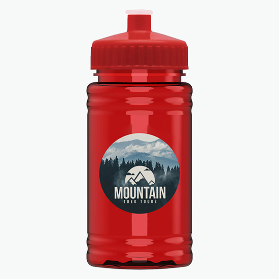16 oz UpCycle Mini Sports Bottle with Push-Pull Lid - Full Color