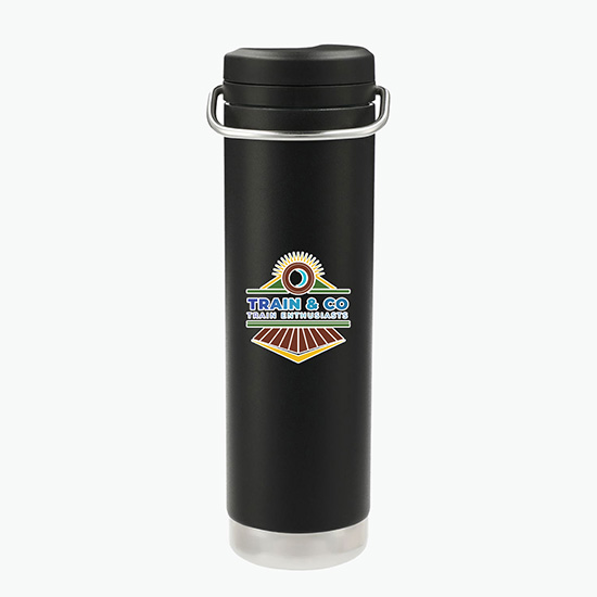 20 oz Klean Kanteen Eco TK Wide with Twist Straw Cap - Full Color