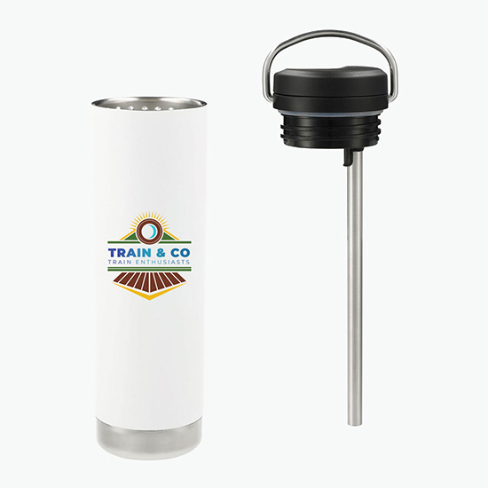 20 oz Klean Kanteen Eco TK Wide with Twist Straw Cap - Full Color