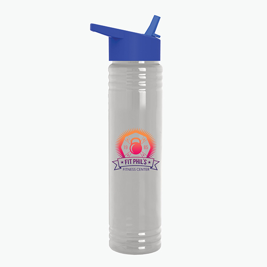 32 oz Tritan Adventure Bottle with Flip Straw Lid - Full Color