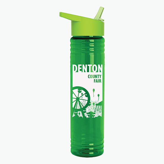 32 oz Tritan Adventure Bottle with Flip Straw Lid