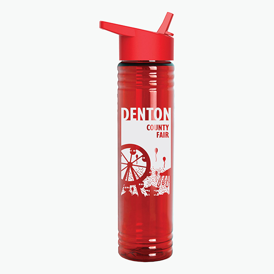 32 oz Tritan Adventure Bottle with Flip Straw Lid