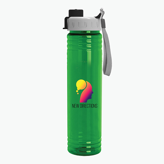 32 oz Tritan Adventure Bottle with Quick Snap Lid - Full Color