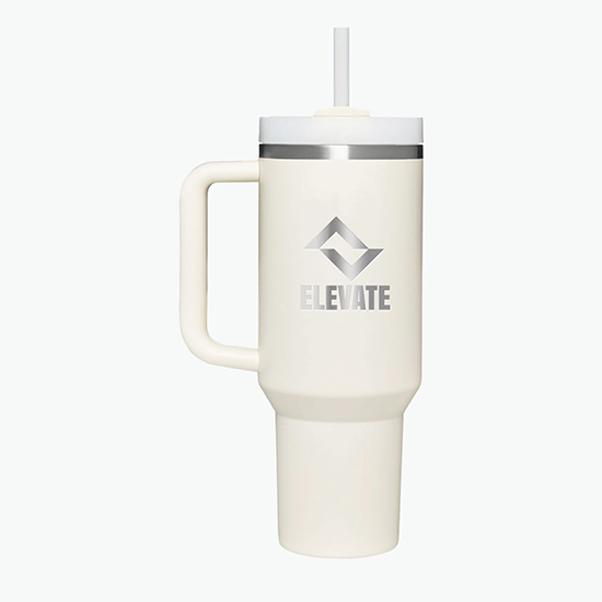 40 oz Stanley Quencher H2.O FlowState Tumbler - Engraved