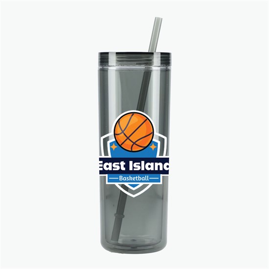 16 oz Chroma Recycled Acrylic Straw Tumbler - Full Color