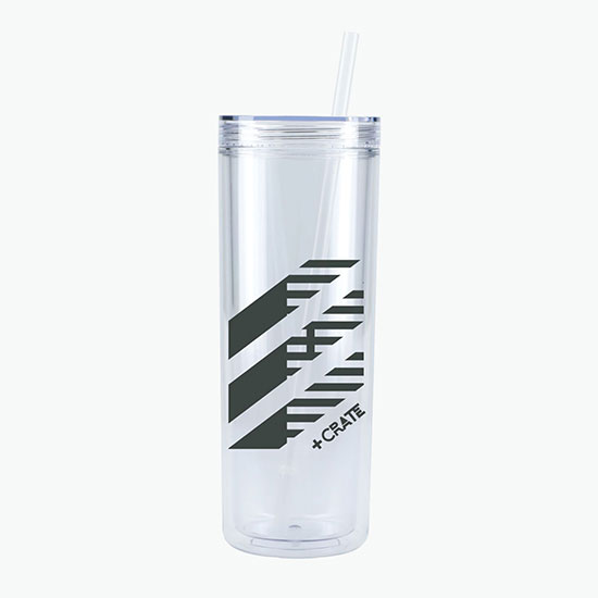 16 oz Chroma Recycled Acrylic Straw Tumbler