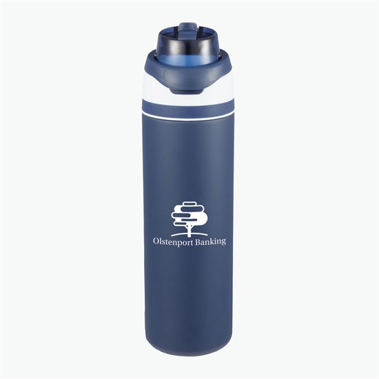 28 oz Elvin Recycled Bottle with Dual Function Lid