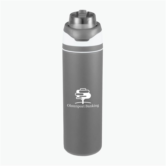 28 oz Elvin Recycled Bottle with Dual Function Lid