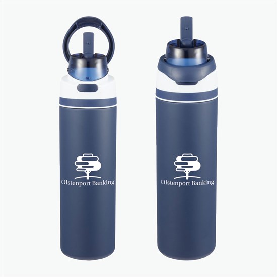 28 oz Elvin Recycled Bottle with Dual Function Lid