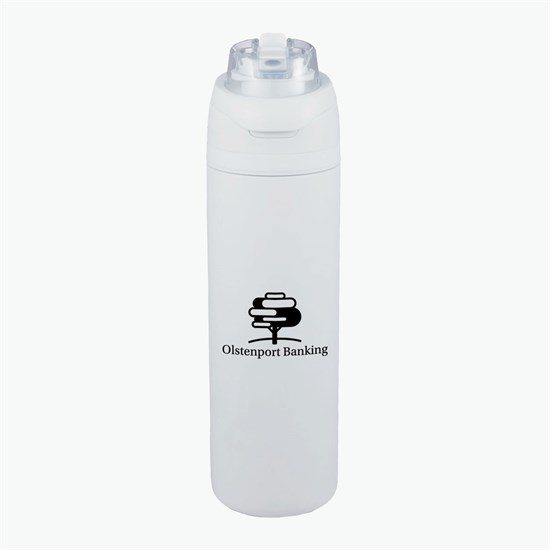 28 oz Elvin Recycled Bottle with Dual Function Lid