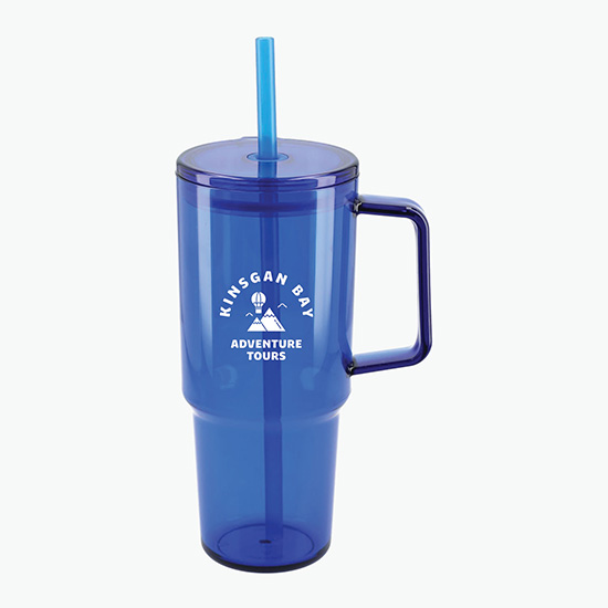40 oz Recycled Acrylic Travel Mug - 24-Hour Production