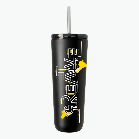 26 oz Breeze Recycled Tumbler with Straw