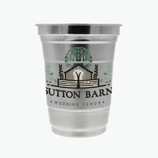 16 oz Top Cup by Ball™ Recycled Aluminum Cup - Full Color