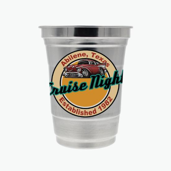 16 oz Top Cup by Ball™ Recycled Aluminum Cup - Full Color