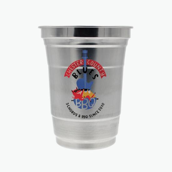 16 oz Top Cup by Ball™ Recycled Aluminum Cup - Full Color