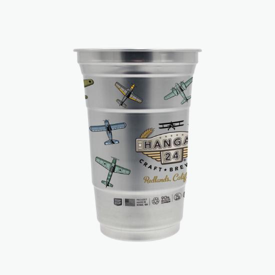 20 oz Top Cup by Ball™ Recycled Aluminum Cup - Full Color