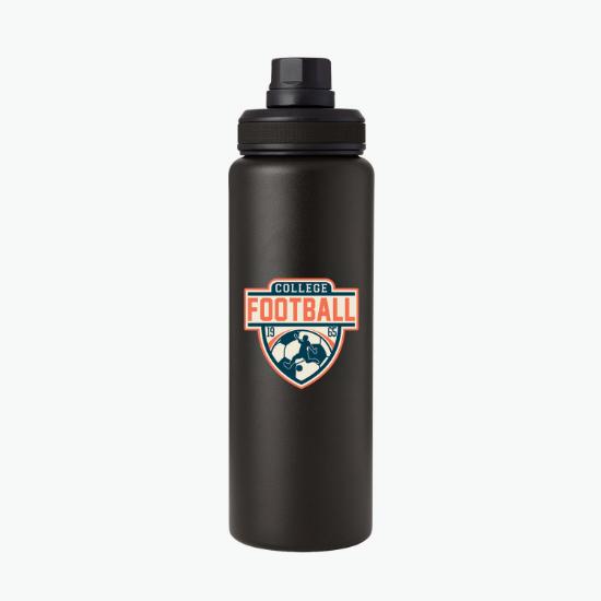 32 oz Team Recycled Stainless Water Bottle - Full Color