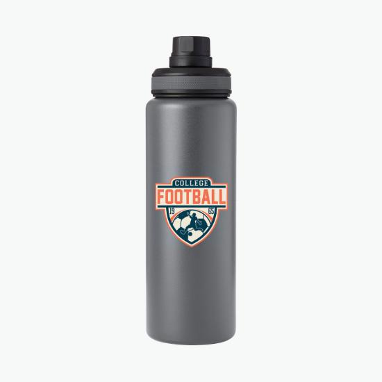 32 oz Team Recycled Stainless Water Bottle - Full Color