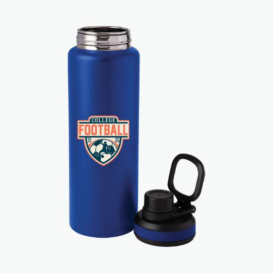 32 oz Team Recycled Stainless Water Bottle - Full Color