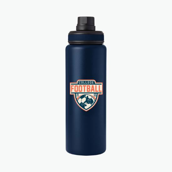 32 oz Team Recycled Stainless Water Bottle - Full Color