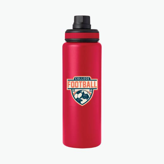 32 oz Team Recycled Stainless Water Bottle - Full Color