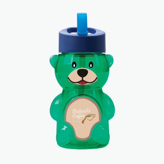 20 oz Cubbie rPET Bottle with Flip Straw Lid