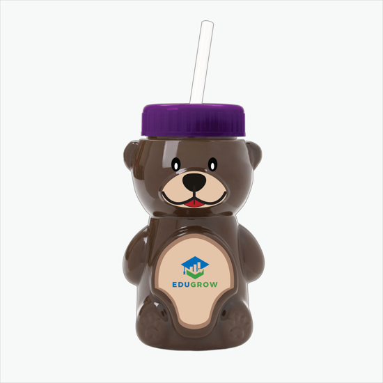 20 oz Cubbie rPET Bottle with Straw Lid