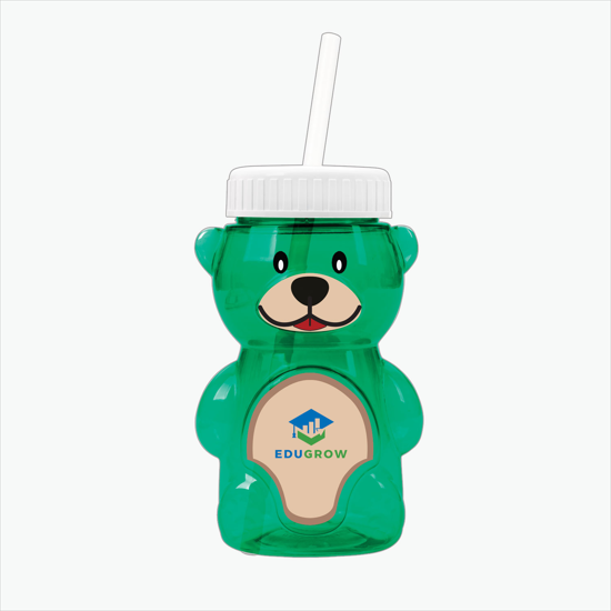 20 oz Cubbie rPET Bottle with Straw Lid