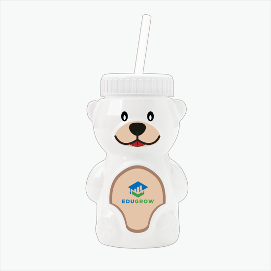 20 oz Cubbie rPET Bottle with Straw Lid