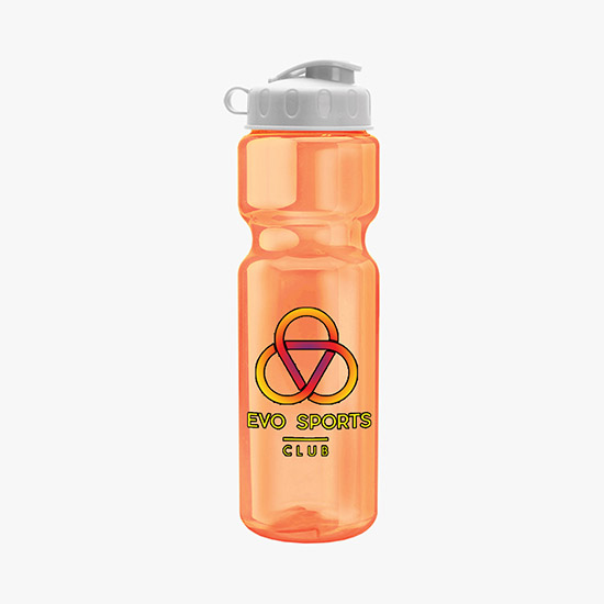 28 oz Champion Water Bottle with Flip Lid - Full Color