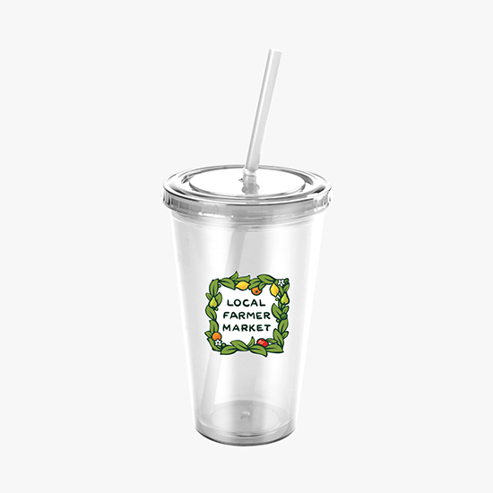 Everyday Acrylic Tumbler 16 oz. - Full Color  - 24-Hour Production
