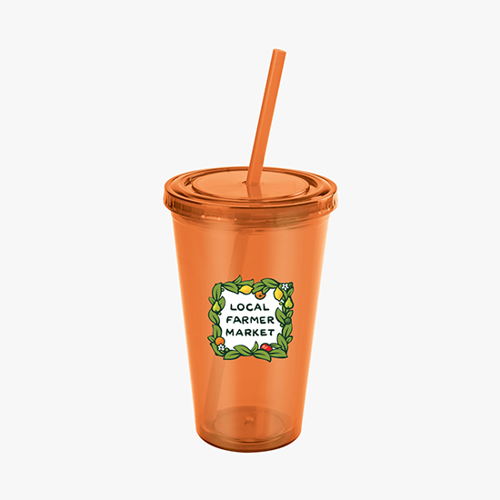 Everyday Acrylic Tumbler 16 oz. - Full Color  - 24-Hour Production