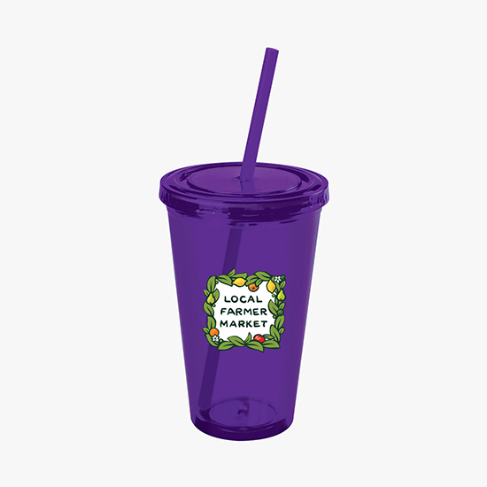 Everyday Acrylic Tumbler 16 oz. - Full Color  - 24-Hour Production