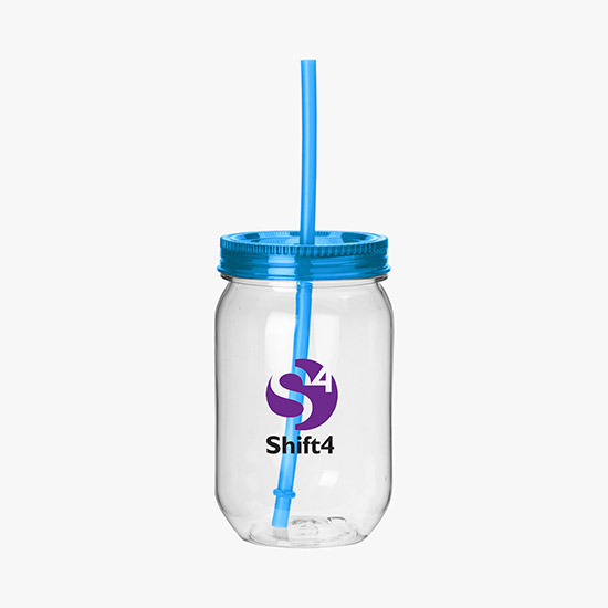 Fiesta Mason Jar Tumbler 22oz. - Full Color