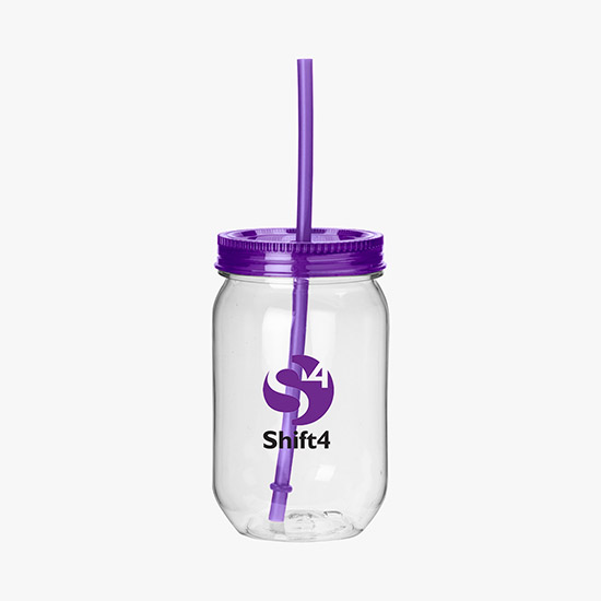 Fiesta Mason Jar Tumbler 22oz. - Full Color