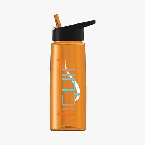 26 oz. Tritan Flair Bottle w/Flip Straw Lid - Full Color