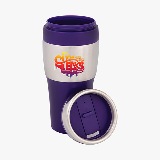16 oz Silver Streak Tumbler - Full Color