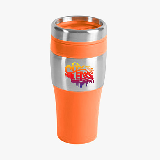 16 oz Silver Streak Tumbler - Full Color