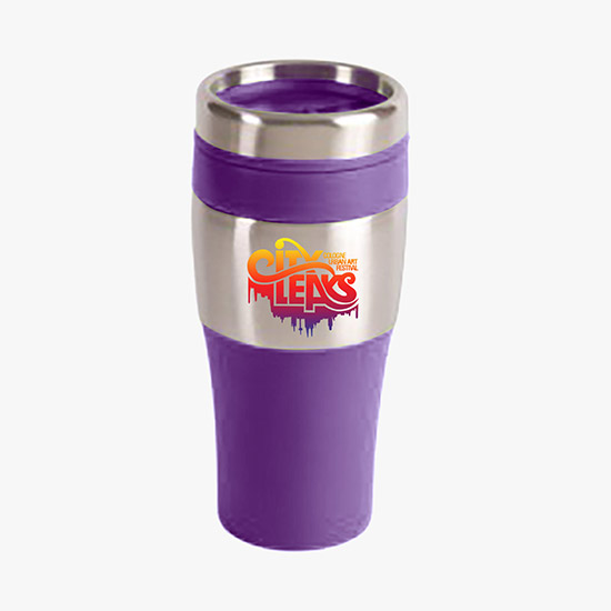 16 oz Silver Streak Tumbler - Full Color
