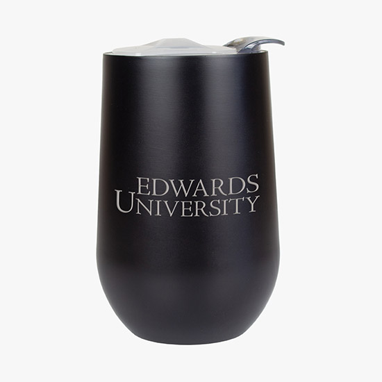 16 oz. Vacuum-Insulated Stainless Steel Wine Cup - Engraved