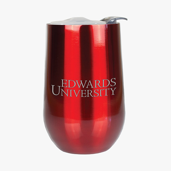 16 oz. Vacuum-Insulated Stainless Steel Wine Cup - Engraved