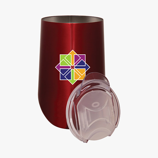 16 oz. Vacuum-Insulated Stainless Steel Wine Cup - Full Color