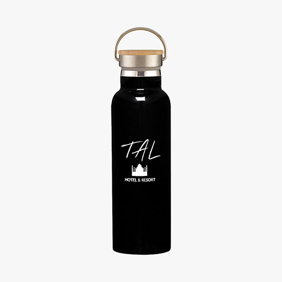 21 oz Tipton Stainless Insulated Bottle with Bamboo Lid